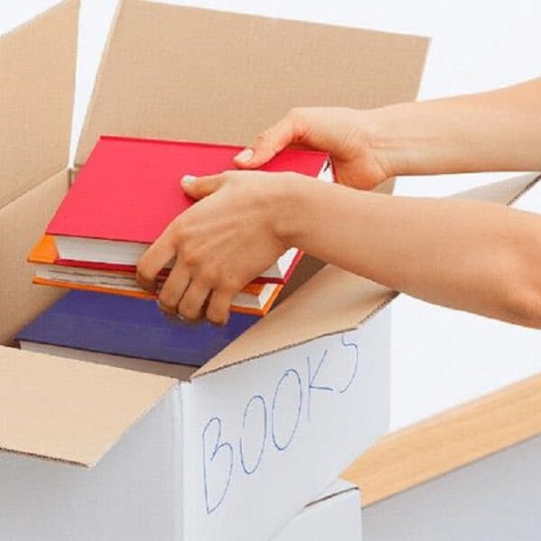 کارتن بسته بندی کتاب